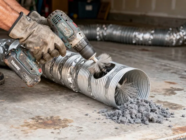 Professional duct cleaning by Willowbrook Dryer Vent Cleaning in Willowbrook