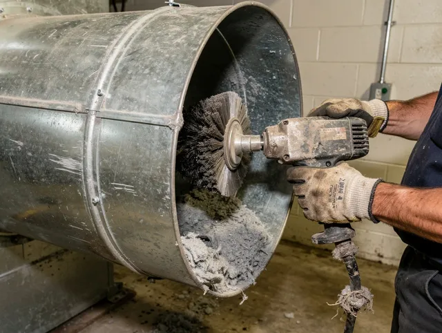 Industrial-grade dryer vent cleaning by Willowbrook Dryer Vent Cleaning in Willowbrook